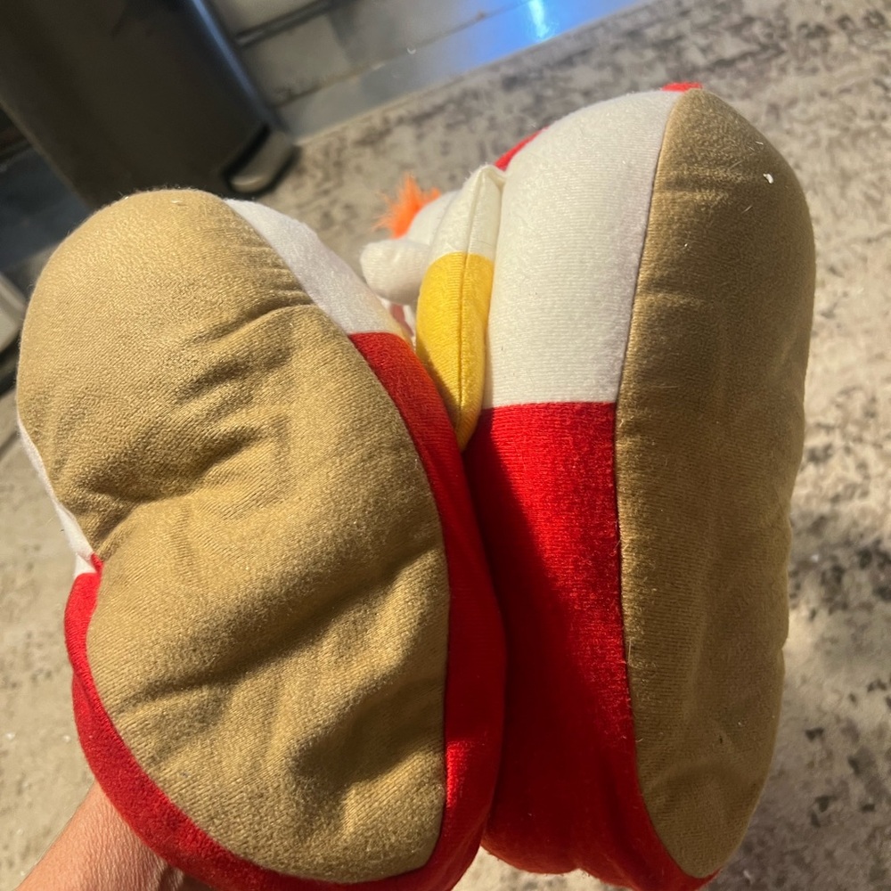 Roger Rabbit Slippers Vintage 1987 Adult Size Large Who Framed Roger Rabbit? - Picture 3 of 5